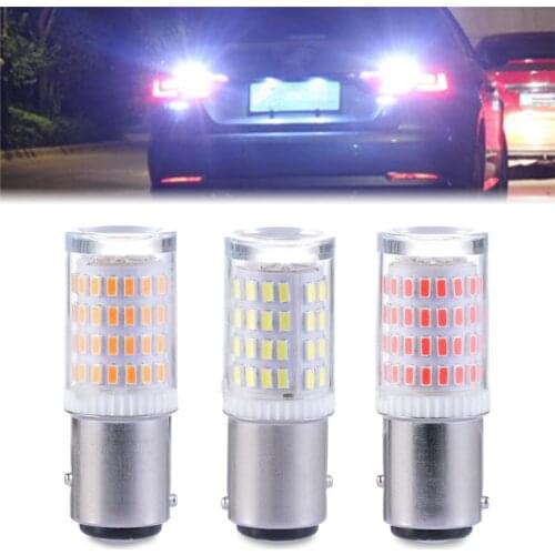2pcs/lot 80SMD 3014 Led Reversing (backup) Lights 1156 BA15S P21W LED 1157 BAY15D P21/5W LED Bulb Car Turn Signal Light Auto