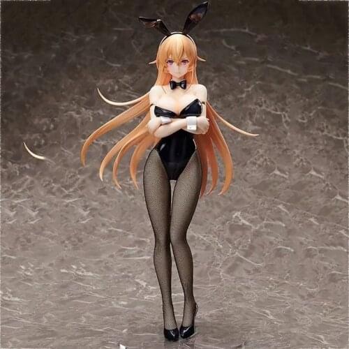 25cm Anime Sex Action Figure Shokugeki no Soma Erina Nakiri Bunny Girl Sexy Figure Erina Nakiri Sexy Anime Action Figure Toys
