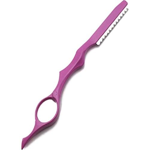 Hairdressing Pro thinning hairdressing haircut straight edge Razors stylist trimmer Cutting Knives salon Shaver blades