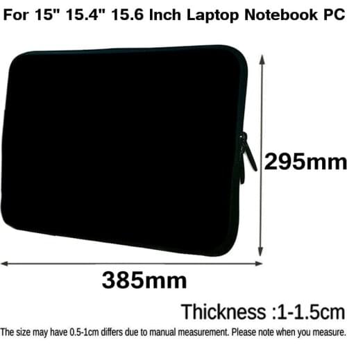 For HUAWEI HONOR MagicBook Pro Xiaomi RedmiBook 16 Chuwi Fathers Day Gift Black Laptop Bag 15.6/15.4/ 15 Inch Sleeve Cover Case