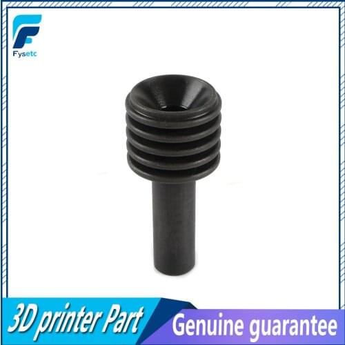 1PC Ceramic Mud Powder Extruder Feed Barrel Feed Hopper Hardened Steel Cylinder 3D Printer Parts