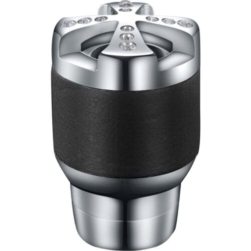 Rhinestone Decor Aluminum Manual Transmission Gear Stick Shift Shifter Lever Knob for Car