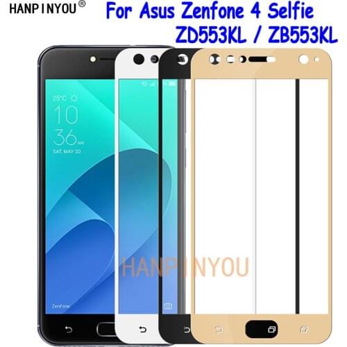 For Asus Zenfone 4 Selfie ZD553KL ZB553K Full Cover Tempered Glass Screen Protector Ultra Thin Explosion-proof Protective Film