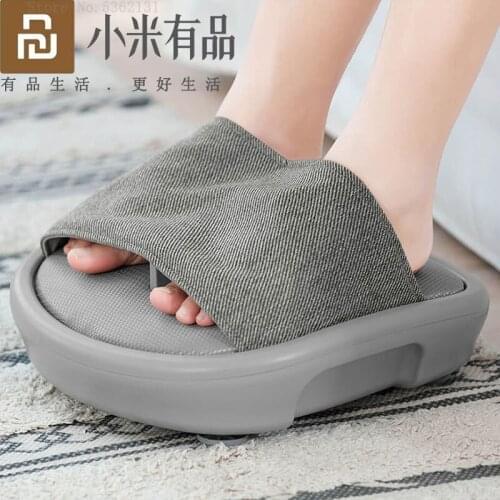 New Youpin Lefan 3D Shiatsu Kneading Foot Massager Air Pressure Heating Therapy Massage Foot Care Machine Electric Foot Massager