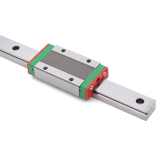MGN12 MGN15C CNC 12mm 15mm MGN12C Miniature Linear Guide Rail Carriage Block L-100mm 200 400 500 800 900 MGN12H Robotic Arm MGN