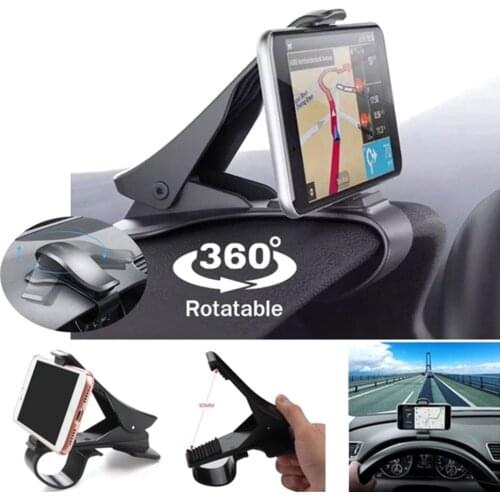 Mobile Phone Holder 360 Degree Rotatable Silicone Bracket Horizontal Phone Clip Phone Stand Mount Bracket