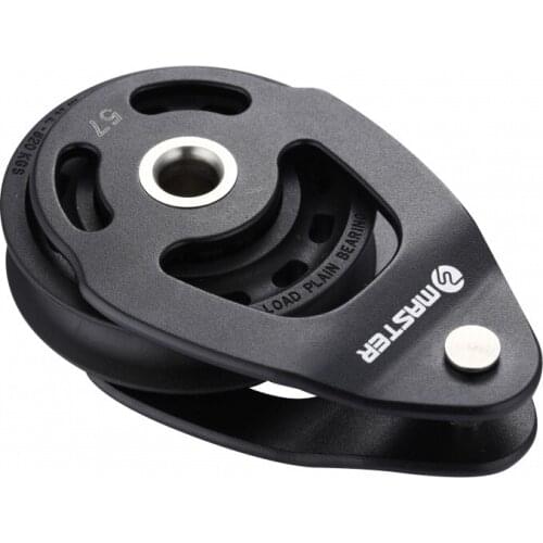 Marine Boat Yacht Sailboat Dinghy 57mm 2 1/4 Inch Aluminum Narrow Mast Block Small Boat Block Master ALC-5726F