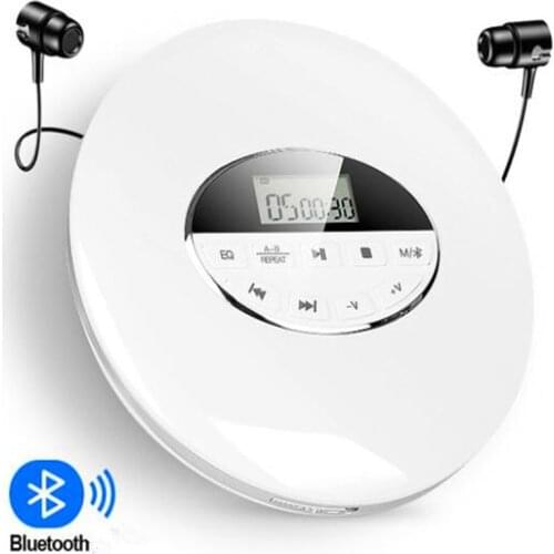 Walkman Cd Player Portable Discman Cdplayer Hifi Automotivo Music Hi Fi Bluetooth Disc Single Minidisc