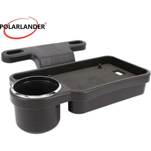 Shelves Folding Removing Rack Holder Organizer Car Multifunctional Back Seat Storage black plastic