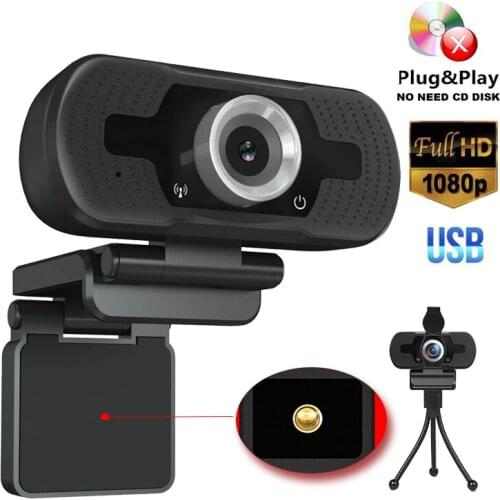 Smart Web Camera Webcam Full HD 1080P Built-in Mic USB multifunctions Plug and play For XBOX Desktop Laptops Game live streaming