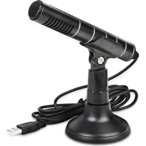 USB Condenser Microphone Notebook Desktop Computer Game YY Voice Necessities For Playing Games Wired Microphone