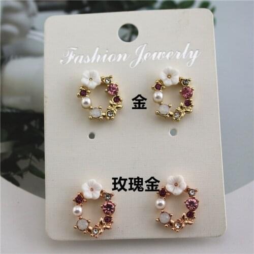 Женские золотые серьги XinYiHan China At AliExpress