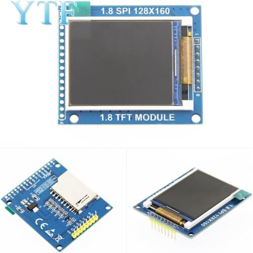 1.8 inch TFT module LCD display module with PCB backplane SPI serial port only 4 IO