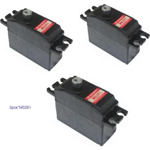 3PCS K-power M0261 2kg torque metal gear servo/Analog RC servo for RC airplane/car/boat/helicopter