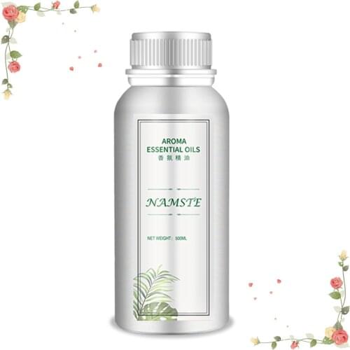 Aromatherapy Essential Oil 500ml Aluminum Bottle Special For Aroma Diffuser Air Ionizer Supplement Perfume Hotel Lobby Dedicated