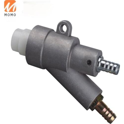 Automatic sandblasting gun for sandblasting glass machine