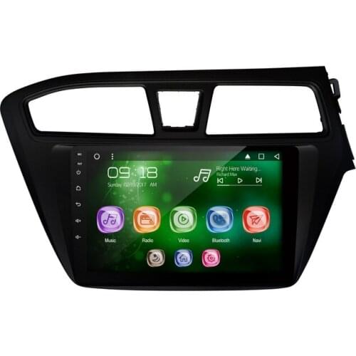 Allways 9" IPS Screen Android 9.0 Octa-core Ram 2GB Rom 32GB Car Multimedia for Hyundai I20 (RHD) 2012- with 2.5D Touch screen