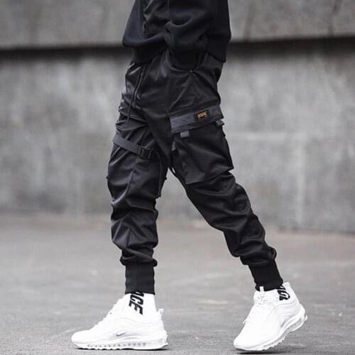 Pants Multi-Pocket Breathable Cotton Blend Men Casual Cargo Pants for Outdoor