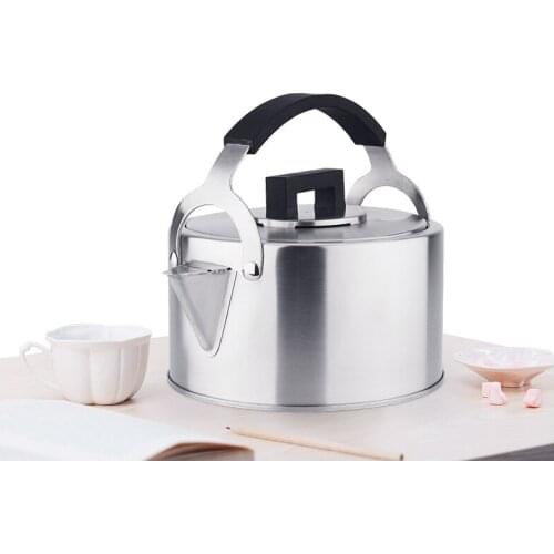 Kettle Stainless Steel Whistle Sound Burning Home Kitchen Kettle Induction Cooker pot 430 Complex Bottom 3L