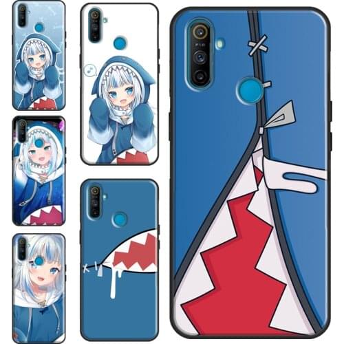 Gawr Gura Hololive Anime Case For OPPO Realme GT Neo Q3 6 7 8 Pro C3 C11 C15 C21 OnePlus 9 Pro 8 Pro 9R 7T 8T Cover