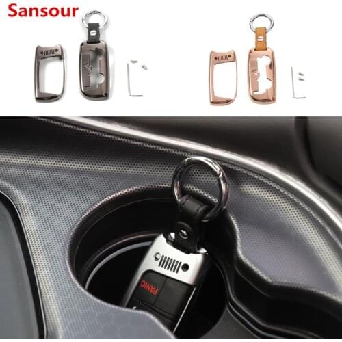 Sansour Car Remote Key Fob Shell Cover Case For DODGE CHALLENGER CHARGER DART CHALLENGER 2014