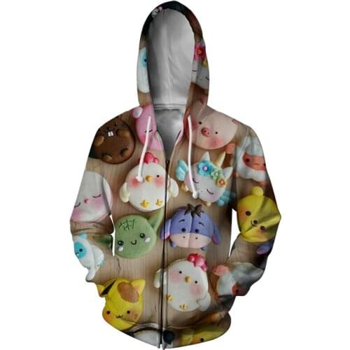 Jumeast Men's Zip Hoodies