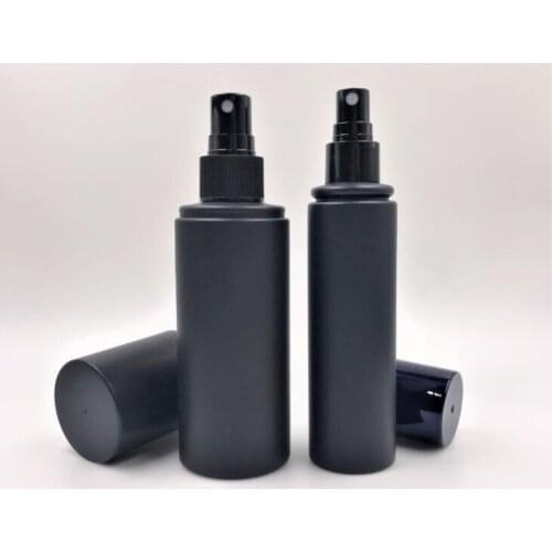 Matte black spray bottles Plastic Emulsion bottles spray bottle matte black vacuum bottle Airless Pump Vacuum Container