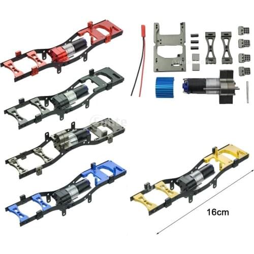 Metal Wheelbase Chasis Body Frame Kit Fit for WPL C14K C24 C24K C24-1 MN90 MN90K