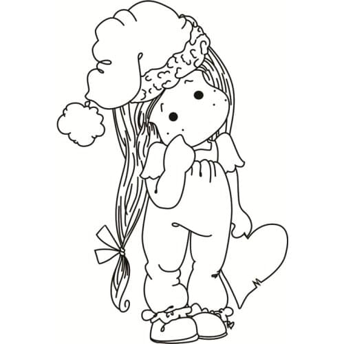 New Alphabet Transparent Silicone Clear Rubber Stamp Sheet Cling Scrapbooking DIY Cute Pattern Photo Album PaperCard Decor Stamp