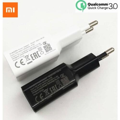 Original Xiaomi Fast Charger USB Charging EU Plug Adapter Type C Cable For Mi 6 6x 8 9 9se Note 10 lite Redmi note 9s k20 k30 9A
