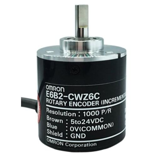 Original incremental encoder E6B2-CWZ6C 1000PR 2M pulse 1000P 5 TO 24VDC