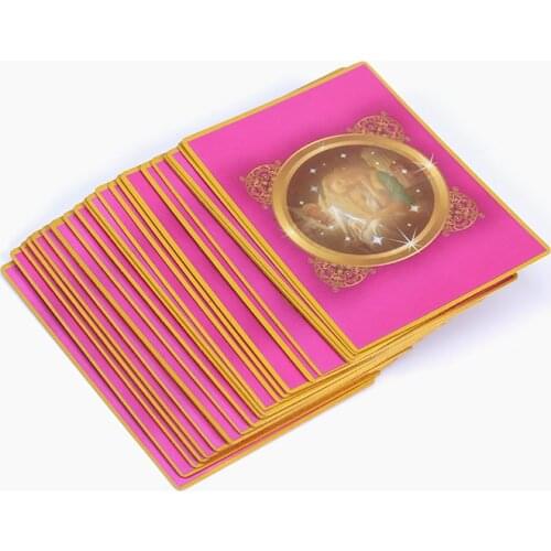 Personalized Gold Edges Tarot Cards Deck Printing Oracle Cards