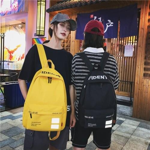 Fashion Backpack Women Backpack Students shoulder Bags bagpack Candy Colour Junior High school bags for teenage girls Mochilas