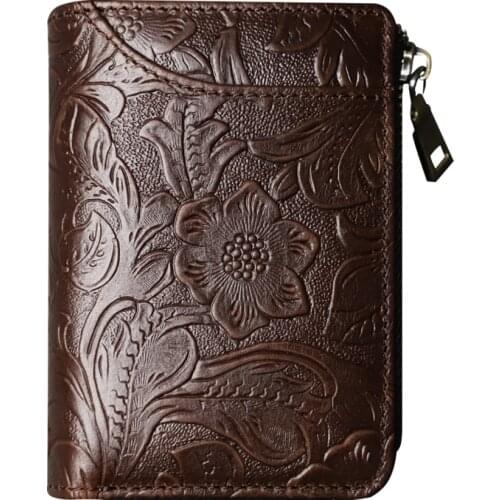RFID Blocking Credit Card Holder Bag Genuine Leather Storage Organizer Business Card ID Card Holder Box Travel Card Bag Wallets