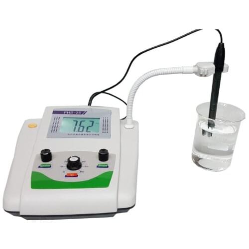 Precision benchtop laboratory pH meter measuring ph value instrument