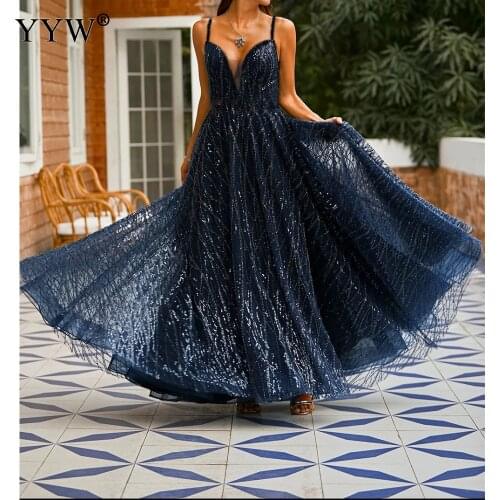 Noble Women Mesh Long Evening Dress V Neck Sexy Backless Bandage Closed Cocktail Party Dresses Prom Gowns Robe Vestidos Dress