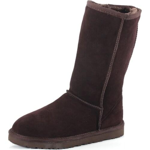 Snow Boots Mens and Womens Boots Warm Non-slip Wear-resistant 2021 New Comfortable Ski Outdoor Sports and Leisure Cotton Boots