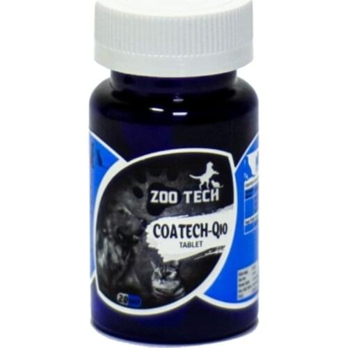 ZooTech Coatech Q-10 Dogs Muscle and Bone Strengthening Tablet 20 pcs - Immune Boosts Healthy Heart Health and Coenzyme Q Ten