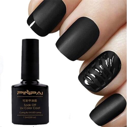 7ml Matte Top Coat No Wipe Soak Off UV Gel Nail Polish Finish Lacquers Manicure