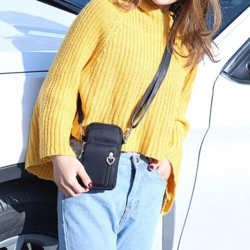 Crossbody Mobile Phone Shoulder Bag Pouch Case Belt Handbag Satchel Purse Wallet