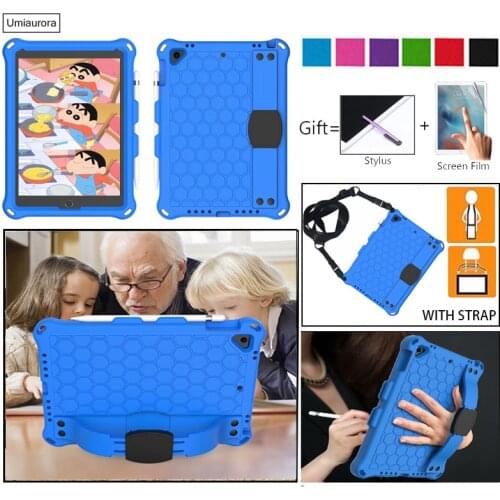 Kids Case for Ipad Air 2 5th 6th 2017 2018 9.7" Shock Proof EVA full Body Cover Stand Case for iPad Mini 7th 8th Gen 10.2 Case