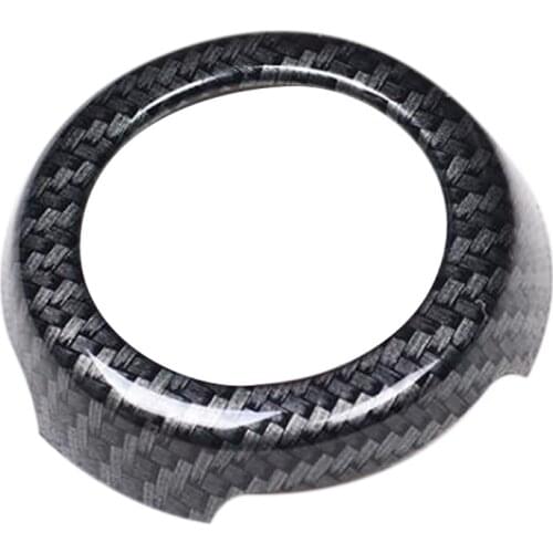 For Ford Ranger Everest Endeavor 2015+ Carbon Fiber Gear Shift Panel Knob Cover Trim Frame Decorator Sticker Accessories