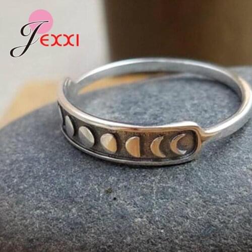 Women Trendy New Knuckle Vintage Rings Vintage 925 Sterling Silver Minimalist Punk Style Popular Exaggerated Finger Ring
