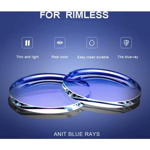 Anti Blue Light Blocking 1.61 1.67 Prescription MR8 Resin Aspheric Glasses Lenses Myopia Hyperopia Presbyopia Progressive Lens