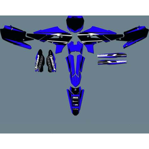 Motocross TEAM Graphics Backgrounds Stickers DECALS for Yamaha YZ450F YZF450 YZF 450 2018 2019 2020 YZ250F YZF250 2019 2020 2021