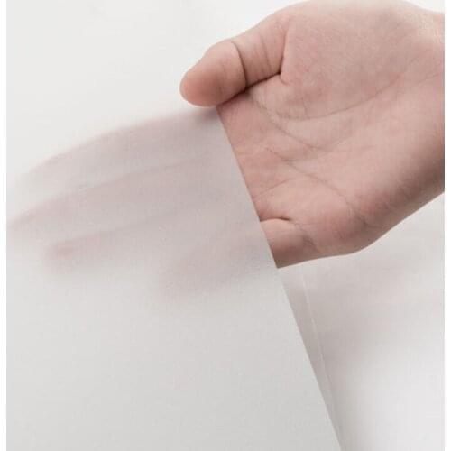 Opaque Window Film Anti-peep Frosted Sticker Decoration Privacy Glass Sticker for Home Kitchen Bathroom Toilet Door Static Film