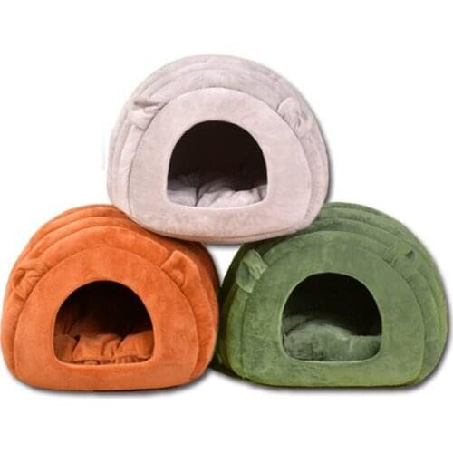 New creative kennel semi-enclosed cat litter winter warm pet nest
