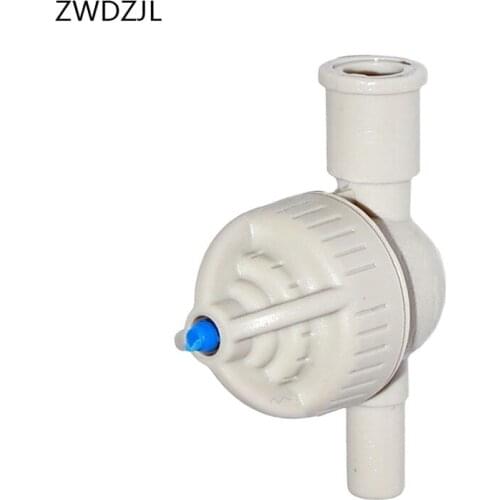 Irrigation anti drip valve mini valve Hanging nozzle adapter 6mm greenhouse Strawberry revolving nozzle adapter 5pcs