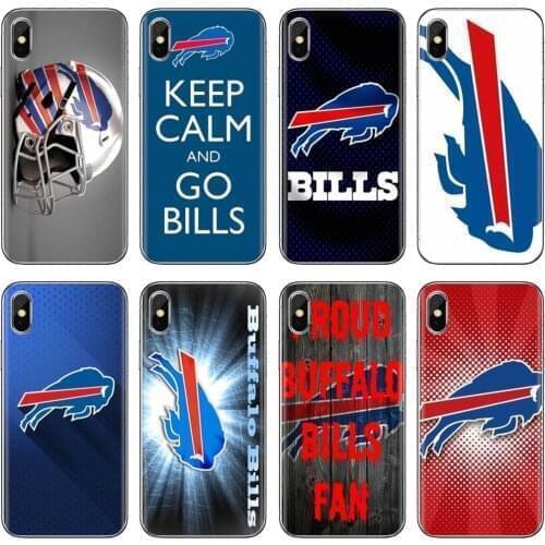 Team-FC-C-Logo-Buffalo-Bills-Football Silicone Bag Case For Samsung Galaxy S7 S8 S9 S10E S20 FE Note 10 20 Edge Lite Plus Ultra