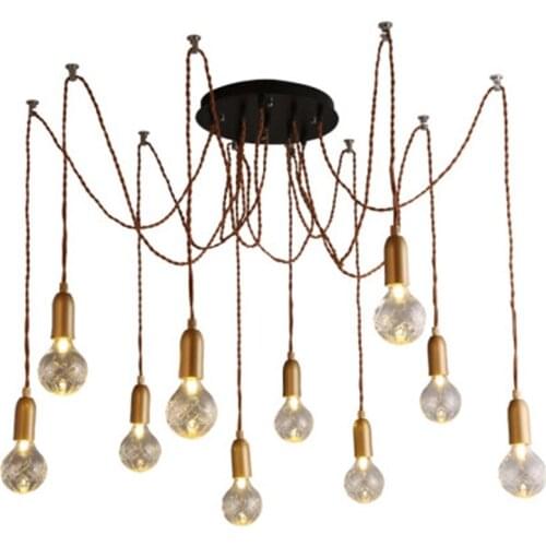 Nordic led stone pendant lights industrial lamp Lustre luminaria pendant lamp Hanglamp Lighting Fixtures Indoor Lighting